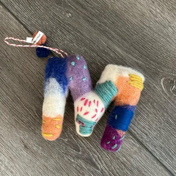 Anthropologie Embellished  Letter Ornament “M” - Picture 2 of 5